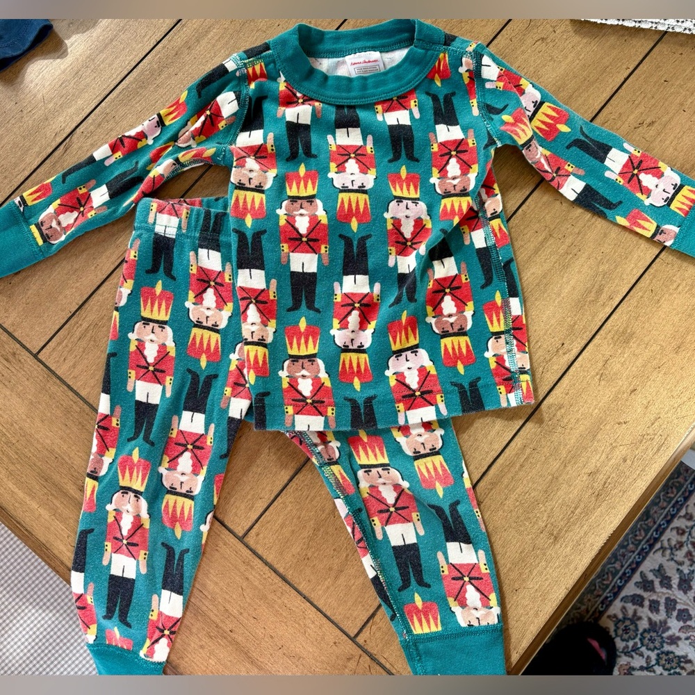 Hanna Andersson Christmas Nutcracker Pajamas, 2T